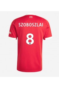 Fotbalové Dres Liverpool Dominik Szoboszlai #8 Domácí Oblečení 2025-26 Krátký Rukáv